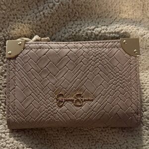Jessica Simpson Beige Textured Wallet